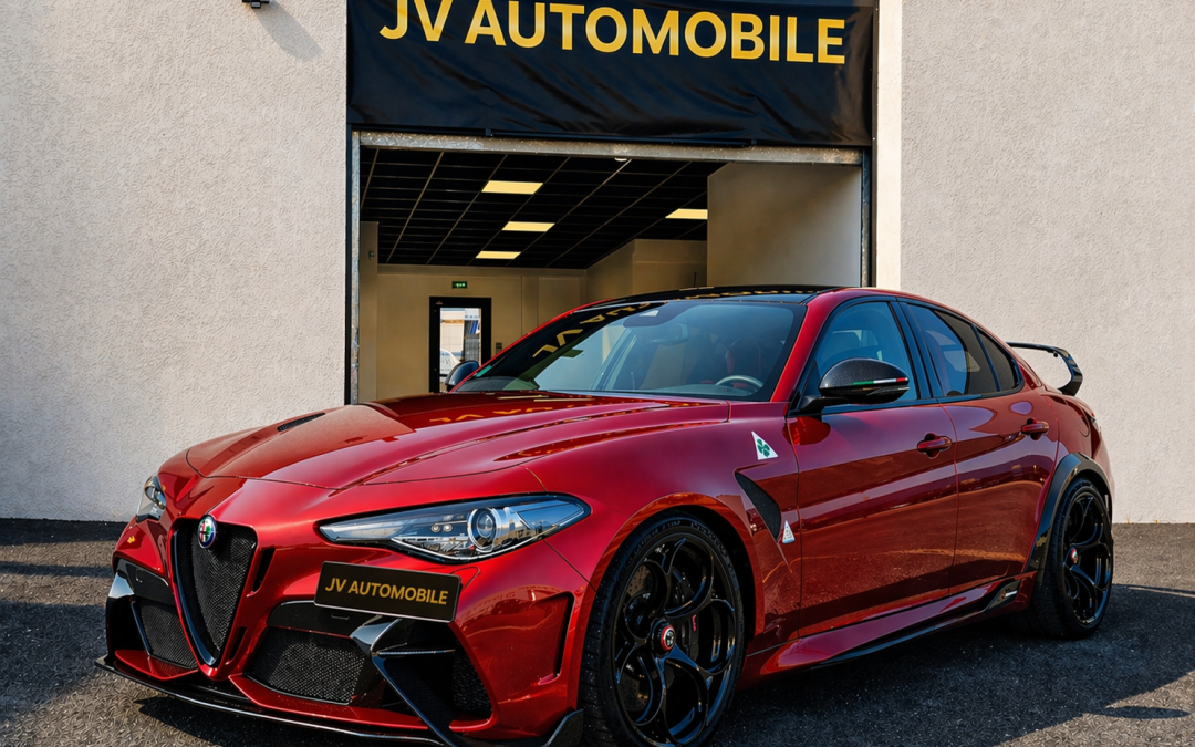 Alfa-Romeo Giulia GTAM 540ch N°156/500 – GARANTIE