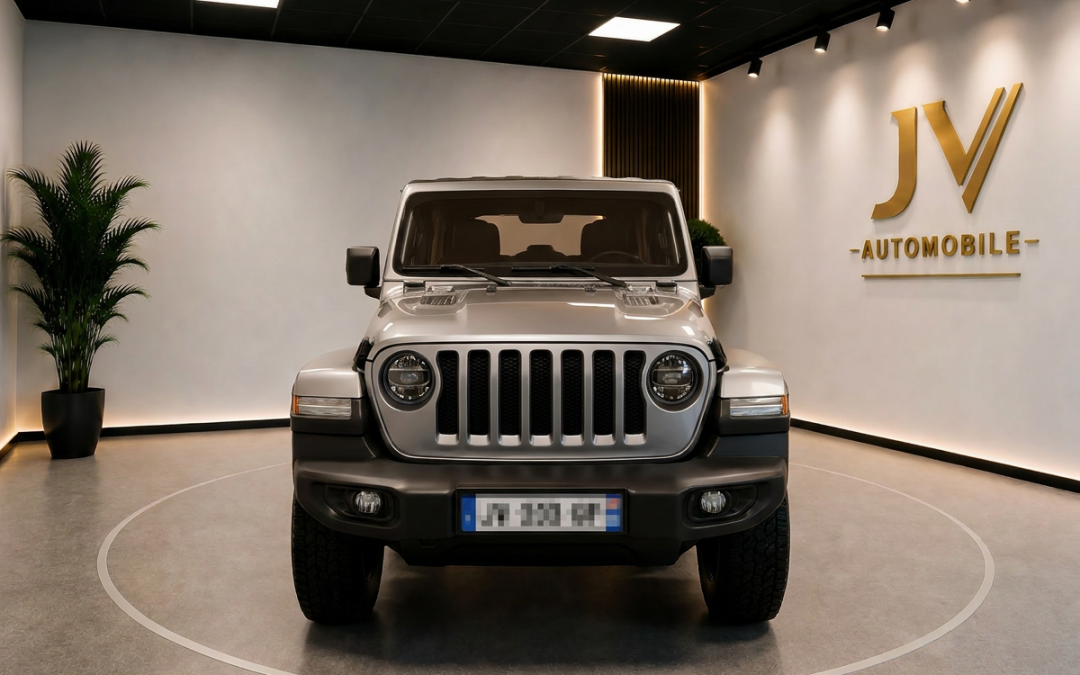 Jeep Wrangler 2.0T 272ch AT8 2019 1ère main – TVA